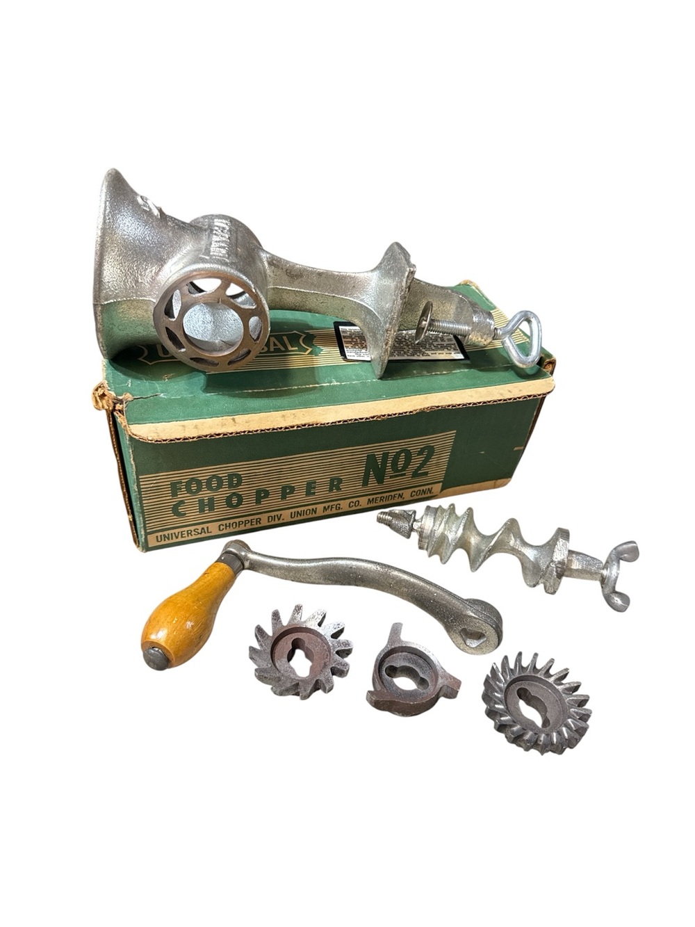 Vintage NOS Food Chopper No 2 Vintage NOS Universal Chopper Counter Meat Grinder